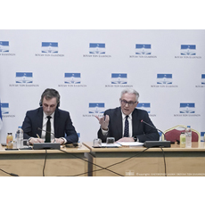 Συνάντηση της Κοινοβουλευτικής Ομάδας Φιλίας Ελλάδας–Γερμανίας και της Επιτροπής Μορφωτικών Υποθέσεων με τον Υπουργό Παιδείας του Κρατιδίου Σαξονίας-Άνχαλτ στη Βουλή των Ελλήνων