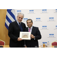 Συνάντηση Προέδρου ΚΟΦ Ελλάδας – Χιλής με τον Πρέσβη της Δημοκρατίας της Χιλής