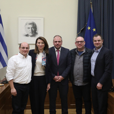 Συνάντηση Προέδρου και Αντιπροέδρου Επιτροπής Ελληνισμού της Διασποράς με Προεδρείο Ομοσπονδίας Συλλόγων Γονέων και Κηδεμόνων Σχολείων Βόρειας Ρηνανίας - Βεστφαλίας