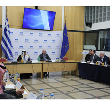 Συνάντηση της ΚΟΦ Ελλάδας – Σαουδικής Αραβίας με τον Προέδρο της αντίστοιχης Ομάδας Φιλίας και αντιπροσωπεία του Συμβουλίου Shura 