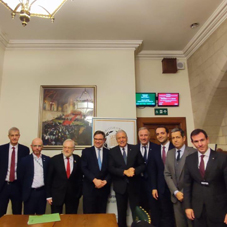 Members of Greek Parliamentary Delegation to Inter-Parliamentary Union (IPU) hold meetings with UK counterparts