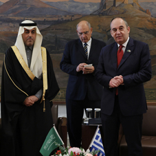 Συνάντηση του Α΄ Αντιπροέδρου της Βουλής κ. Ιωάννη Πλακιωτάκη με αντιπροσωπεία του Συμβουλίου Shura της Σαουδικής Αραβίας