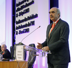 “When social cohesion is disrupted, the institutions are affected as well” stressed the President of the Hellenic Parliament, Mr. Evangelos Meimarakis, in the EU Speakers Conference, in Nicosia 22-23 April 2013