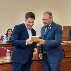 Chair of Committee on Greeks Abroad meets with students of school of Greek diaspora in US