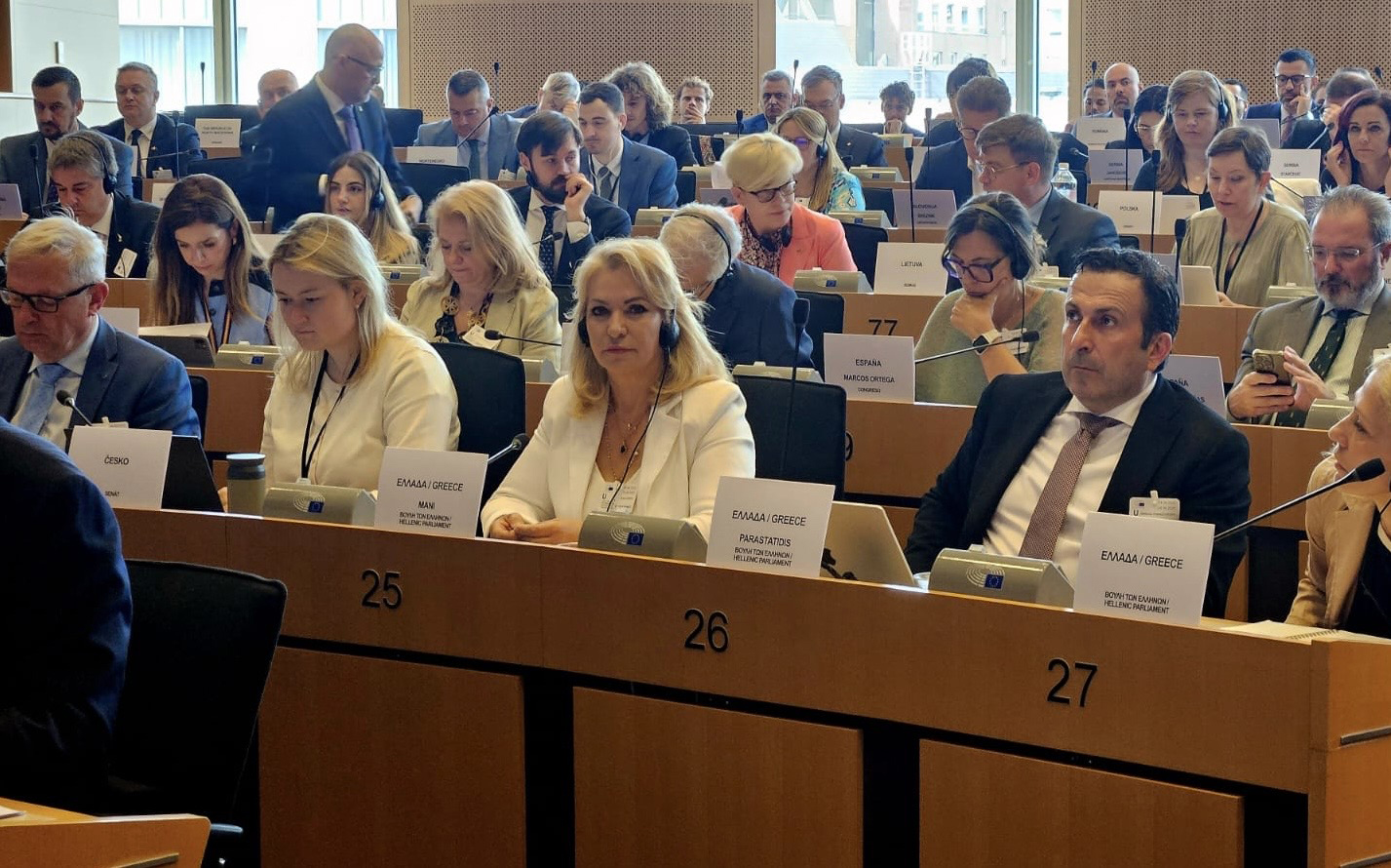 Διακοινοβουλευτική Συνεδρίαση της Επιτροπής Συνταγματικών Υποθέσεων του Ευρωπαϊκού Κοινοβουλίου