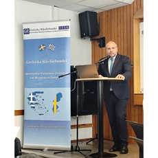 Στην Ελληνική Ομογένεια της Σουηδίας ο Πρόεδρος της Ειδικής Μόνιμης Επιτροπής Ελληνισμού της Διασποράς της Βουλής Φίλιππος Φόρτωμας 