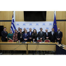 Συνάντηση κοινοβουλευτικής αντιπροσωπείας της Φινλανδίας με βουλευτές του ελληνικού κοινοβουλίου