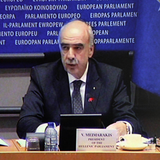 Speech of the Speaker of the Hellenic Parliament, Mr. Vangelis Meimarakis at the European Parliament