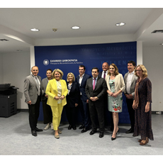 Austrian MPs meet with Minister of Migration and Asylum and Secretary General for Tourism Policy and Development