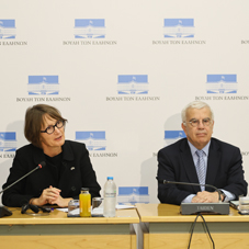 Συνάντηση του Προέδρου της κοινοβουλευτικής Ομάδας Φιλίας Ελλάδας-Φινλανδίας με την Πρέσβη της Φινλανδίας στην Ελλάδα