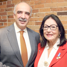 The President of the Hellenic Parliament attending Chair of Modern Greek Studies event at Montreal
