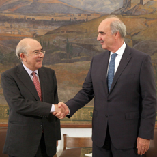 Entretien du Pr&#233;sident du Parlement Hell&#233;nique avec le Pr&#233;sident de la Chambre des Repr&#233;sentants de la R&#233;publique de Chypre