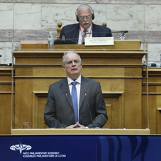 Hellenic Parliament President addresses Spring Meeting of NATO PA Standing Committee