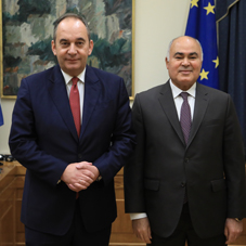 Συνάντηση του Α΄ Αντιπροέδρου της Βουλής  με τον Πρέσβη της Δημοκρατίας του Ιράκ