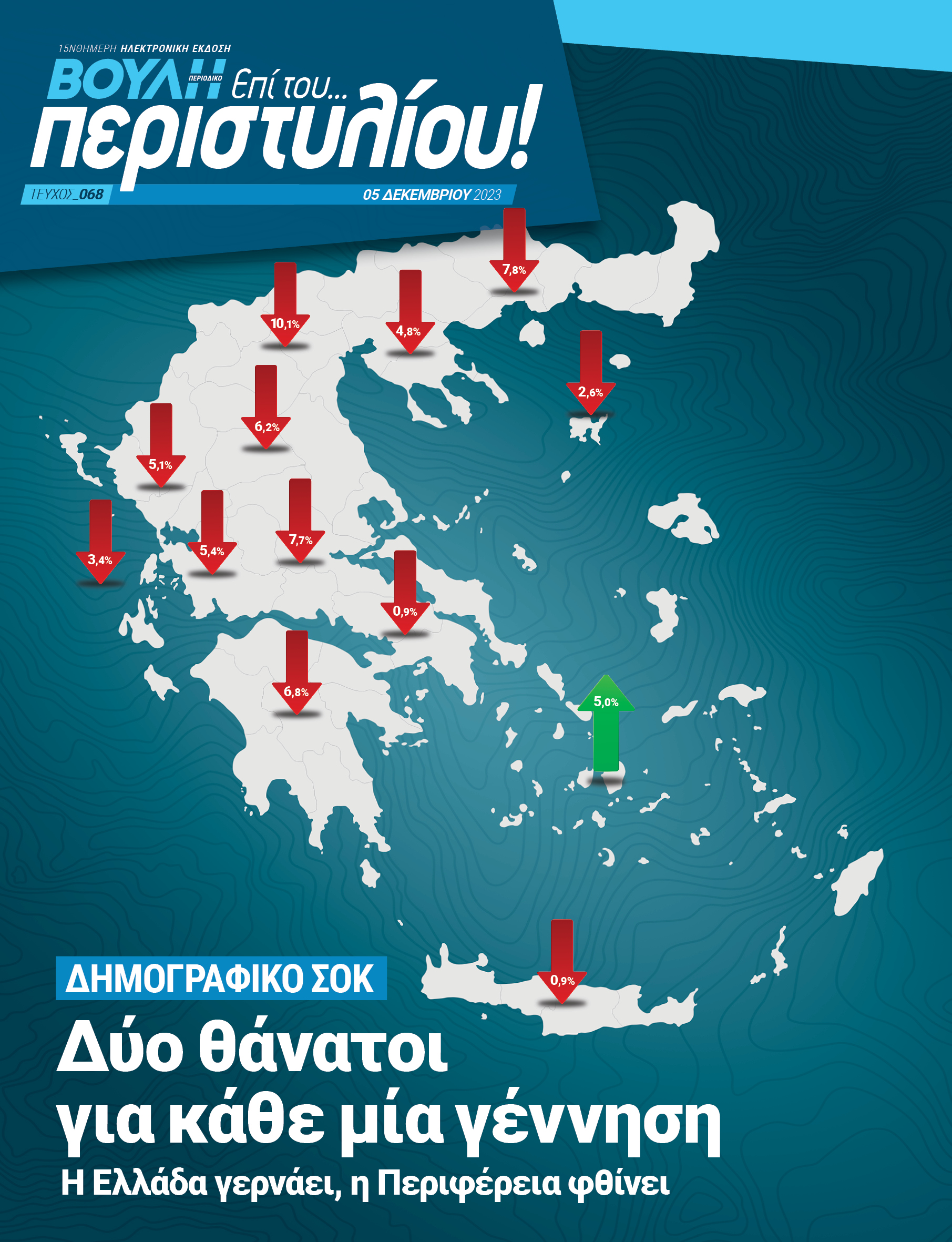 Το δημογραφικό από την σκοπιά της ελληνικής Περιφέρειας