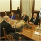 Συνάντηση του Προέδρου της Βουλής με τον Πρόεδρο της Σερβίας και τον Πατριάρχη Βελιγραδίου