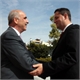 Meeting of the President of the Hellenic Parliament Mr. Vangelis Meimarakis with the Speaker of the House of Representatives of Bosnia and Herzegovina Mr. Denis Bećirović