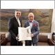 President of Parliament meets with Ambassador of Egypt