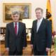 Audience of the President of the Hellenic Parliament, Mr. Philippos Petsalnikos, by the President of the Republic of Germany, Mr. Christian Wulff